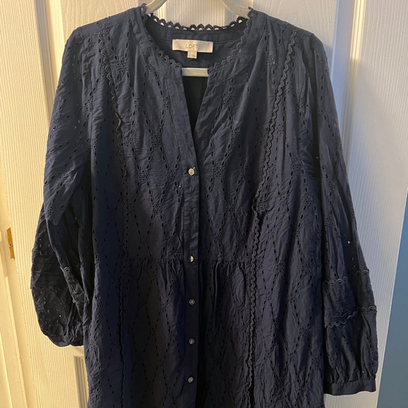 Loft Eyelet Dress - Picture 1 of 1